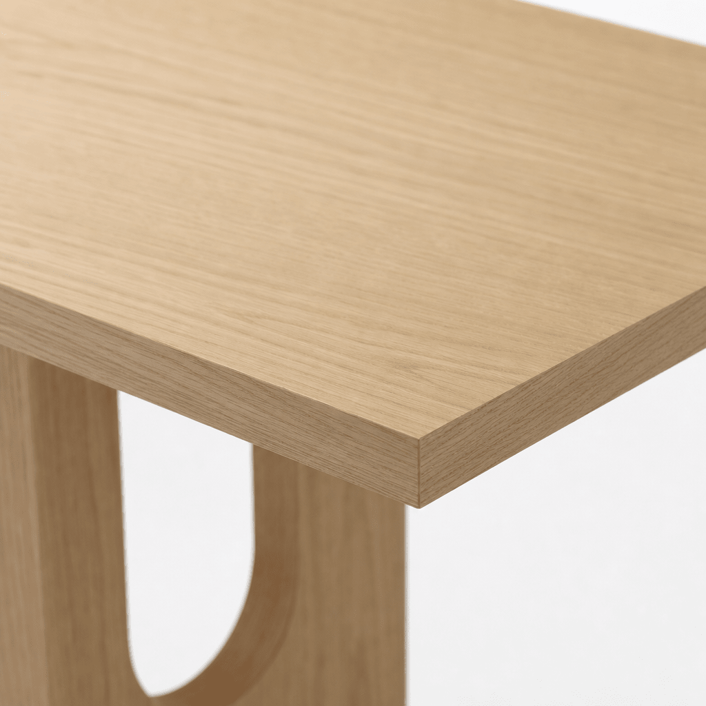 Seren White Oak Dining Table - FURNIBLE.