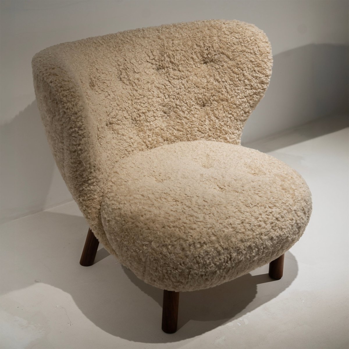 Shearling Snug Chair - FURNIBLE.
