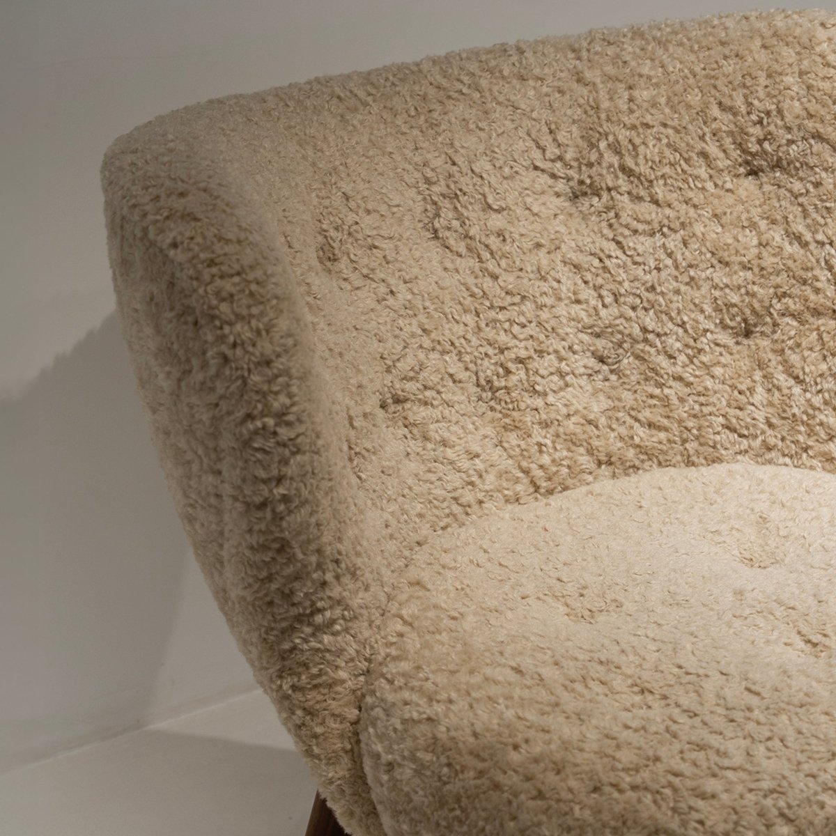 Shearling Snug Chair - FURNIBLE.