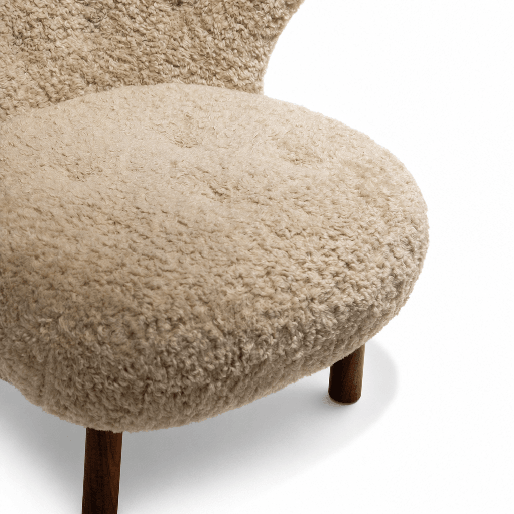 Shearling Snug Chair - FURNIBLE.