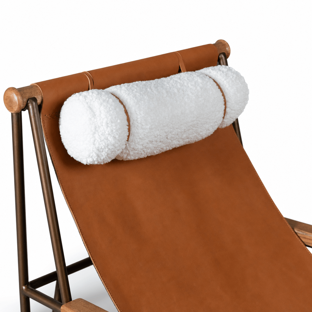 Sierra Leather Sling Lounger - FURNIBLE.