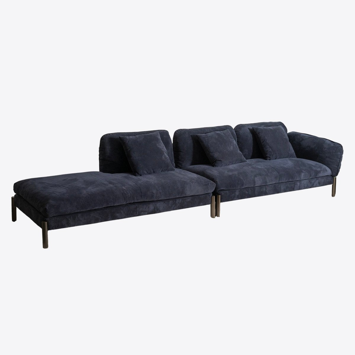 Sora Grand Chaise Sofa - FURNIBLE.
