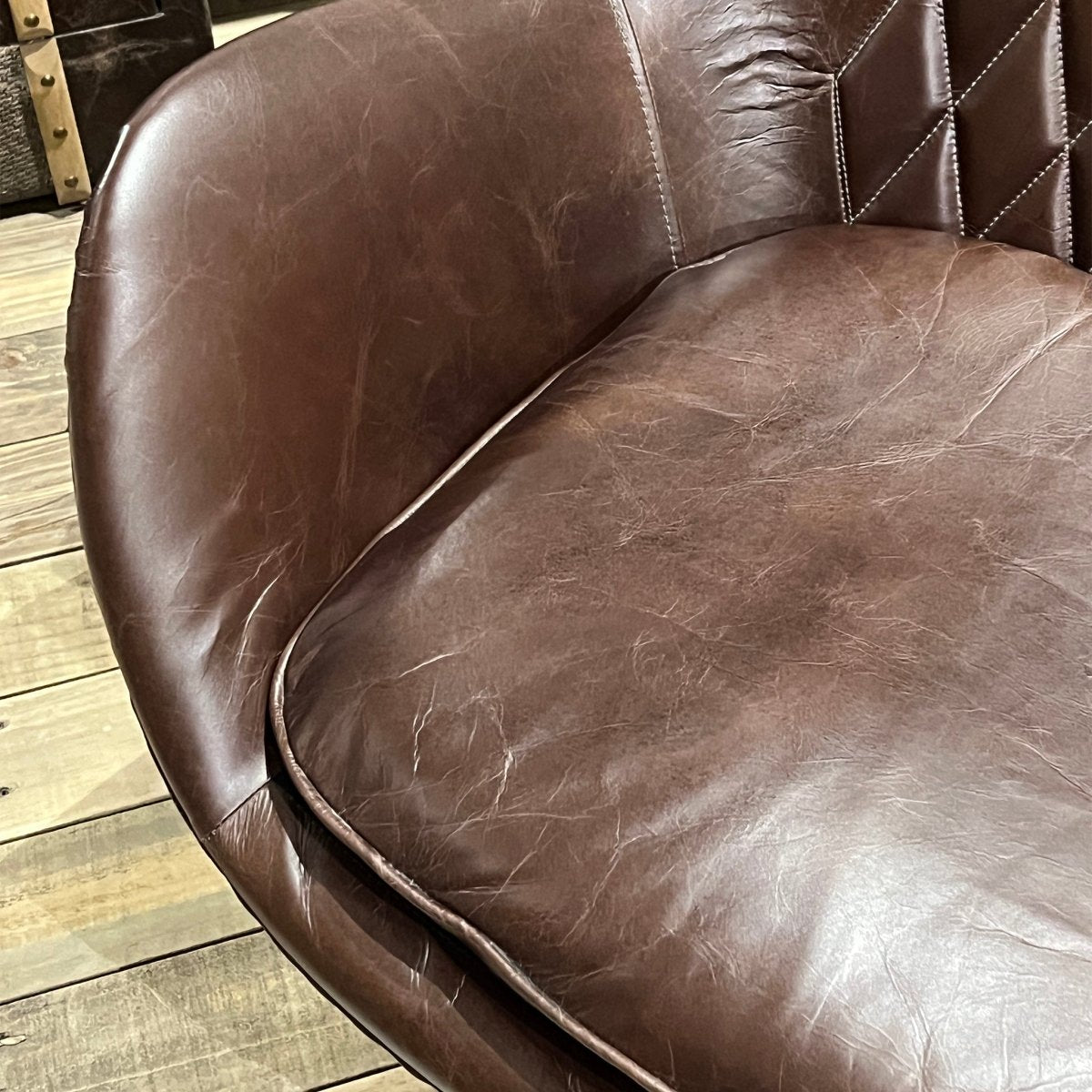 Stratos Leather Armchair - FURNIBLE.