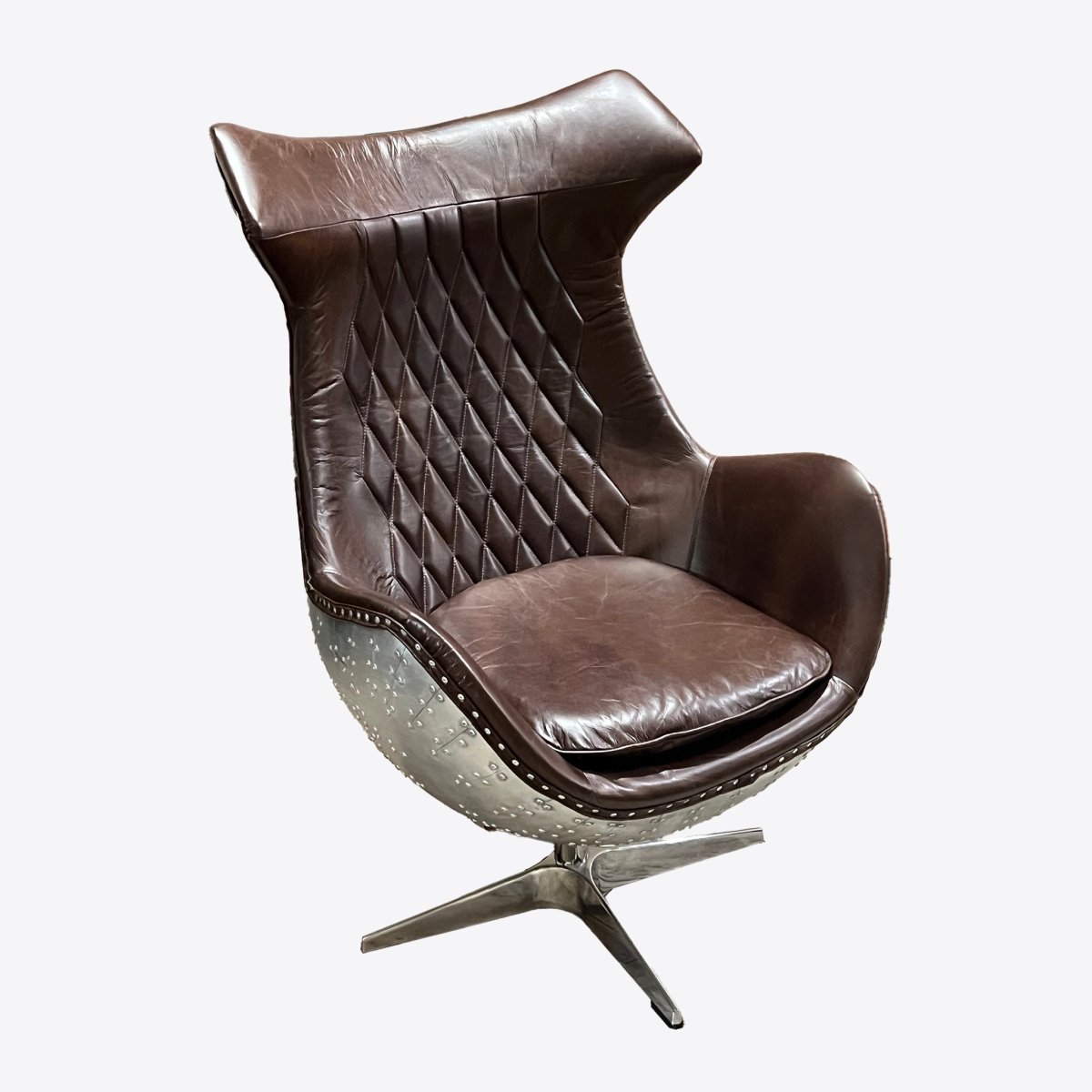 Stratos Leather Armchair - FURNIBLE.