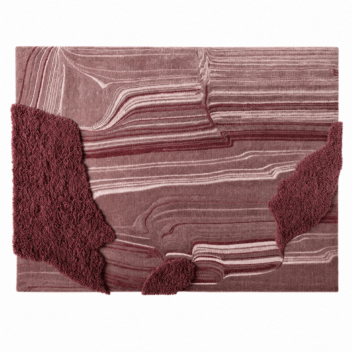 Terrain Contour Tufted Rug - FURNIBLE.