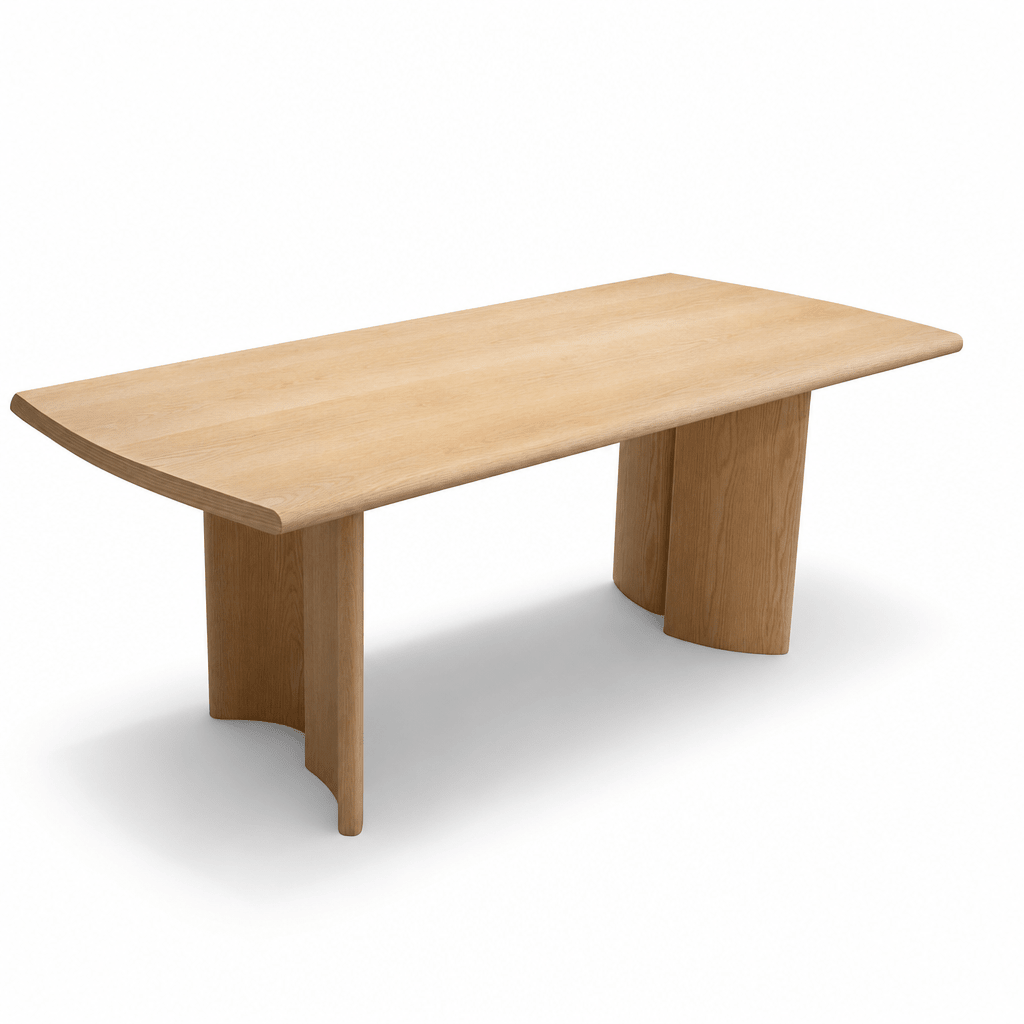 Timber Dining Table - FURNIBLE.