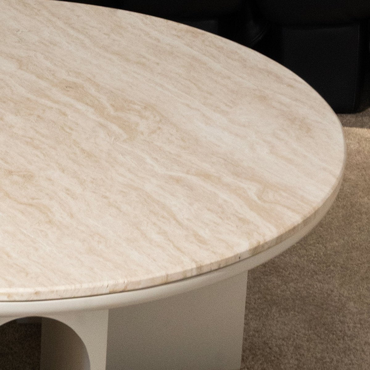 Travertine Arch Coffee Table - FURNIBLE.