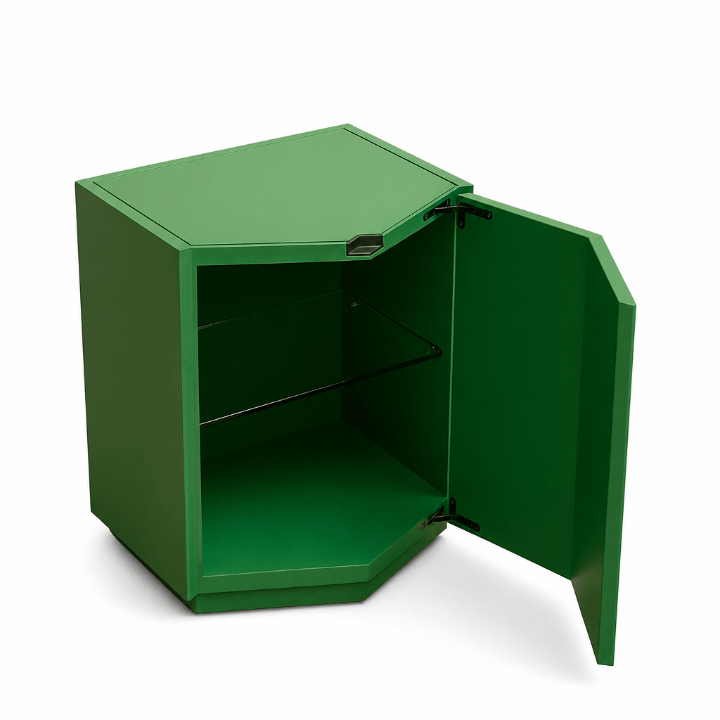 Verdant Vault Side Table - FURNIBLE.