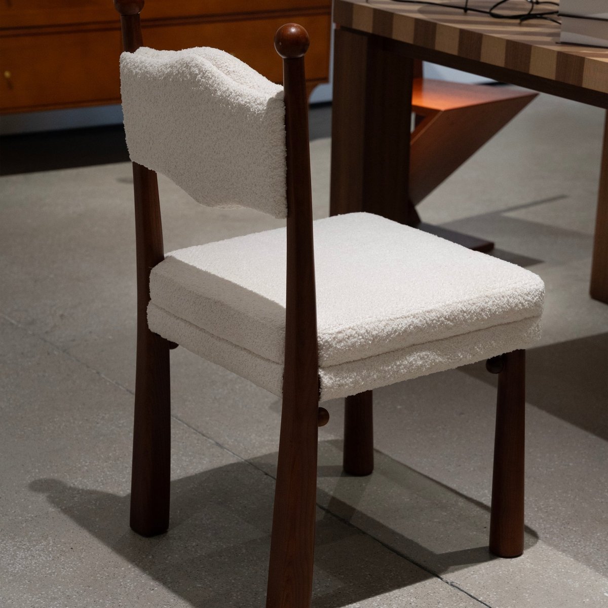 Verona Bouclé Chair - FURNIBLE.
