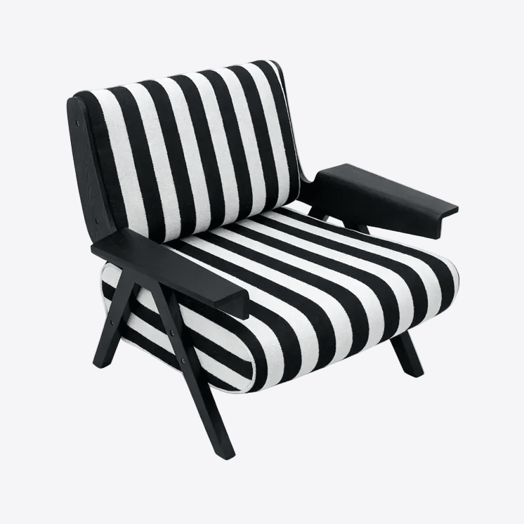 Zebra Armchair - FURNIBLE.