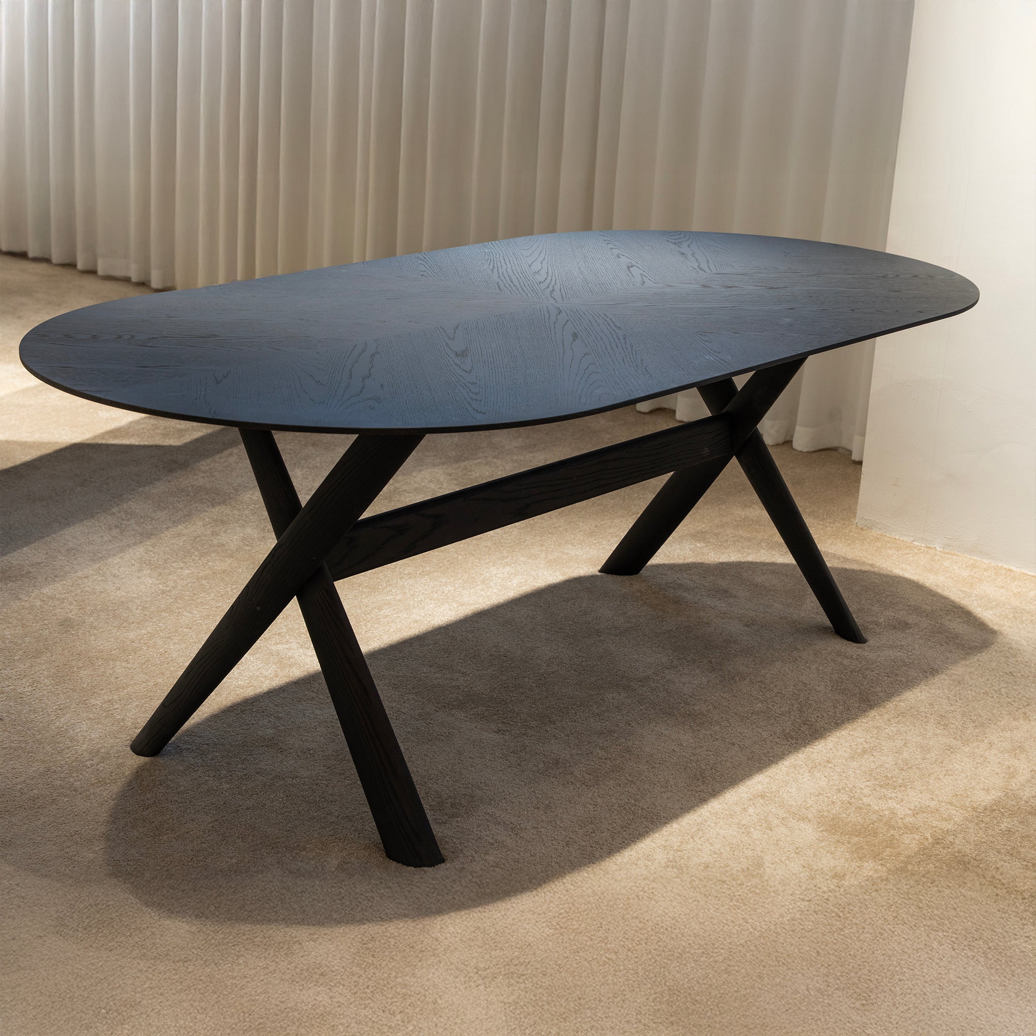 Elliptical Dining Table