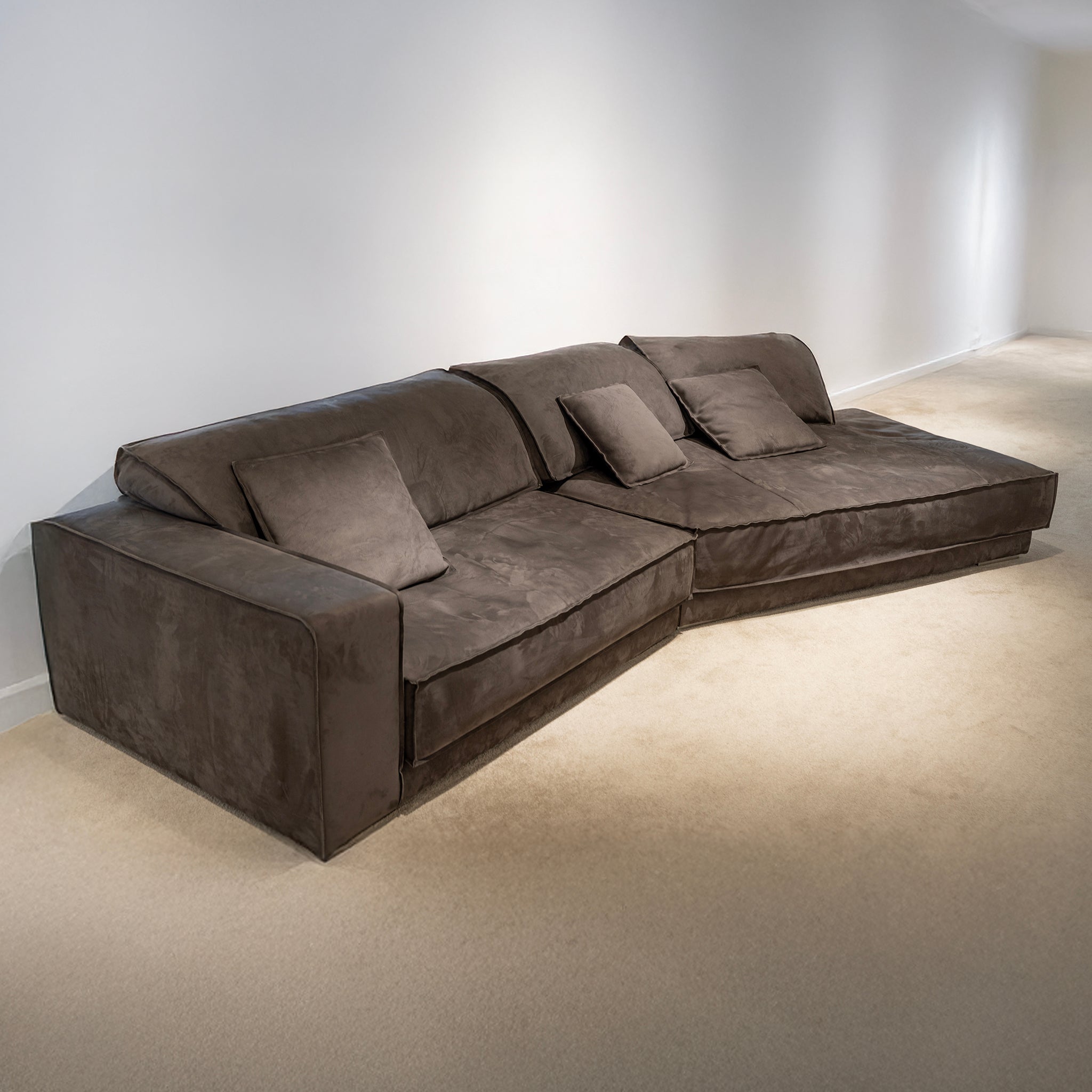 Earthy Contour Sectional