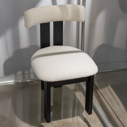 Soft Bouclé Dining Chair
