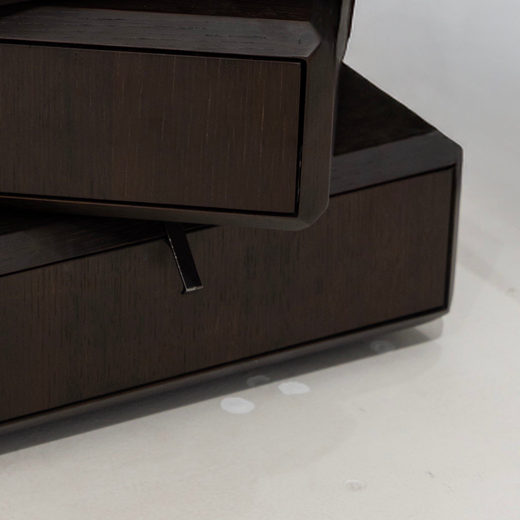 Stacked Noir Drawer Units