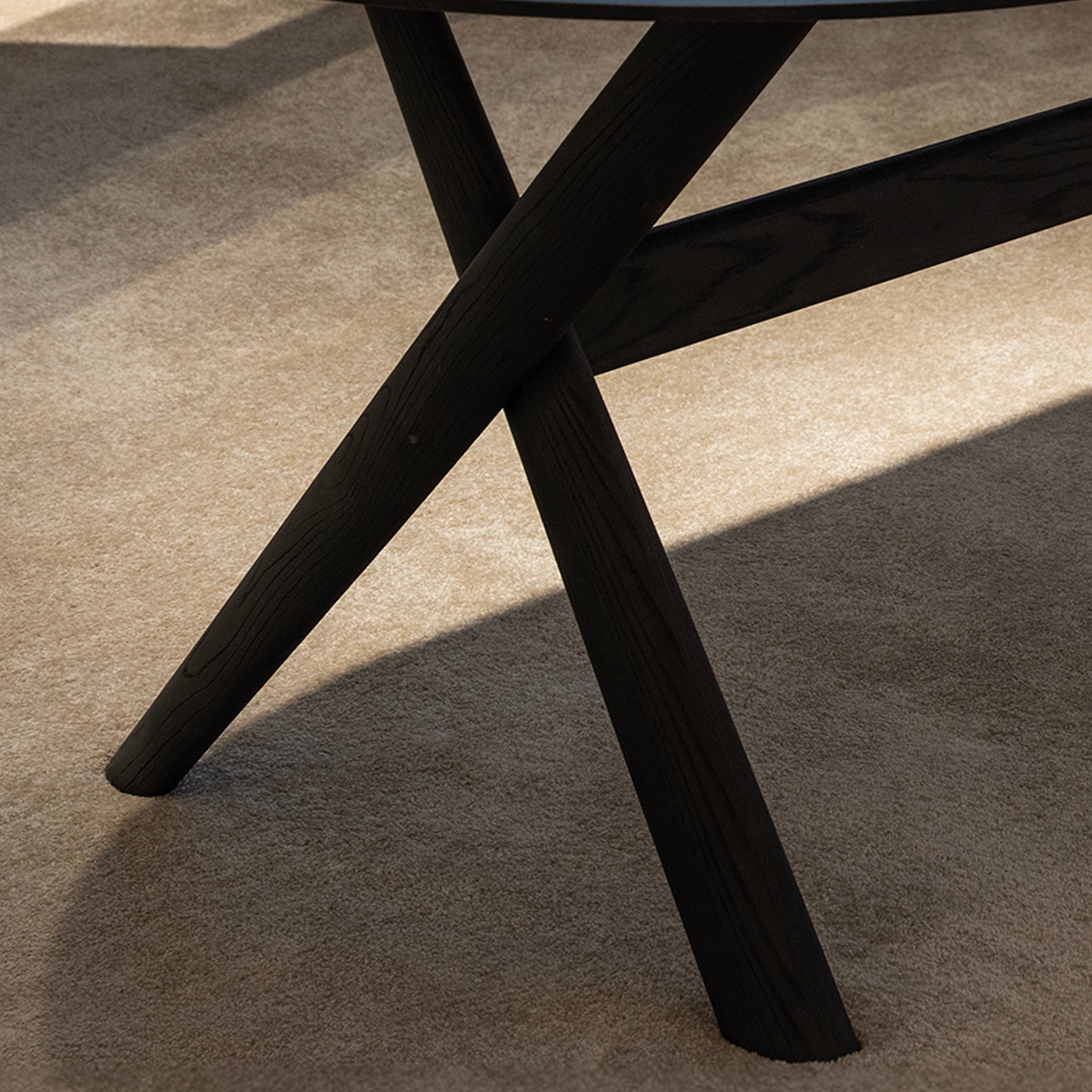 Elliptical Dining Table