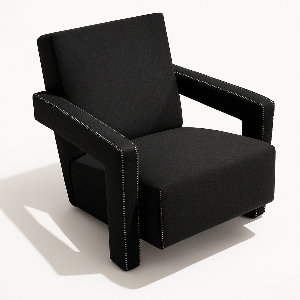 Architectural Form Lounge Chair