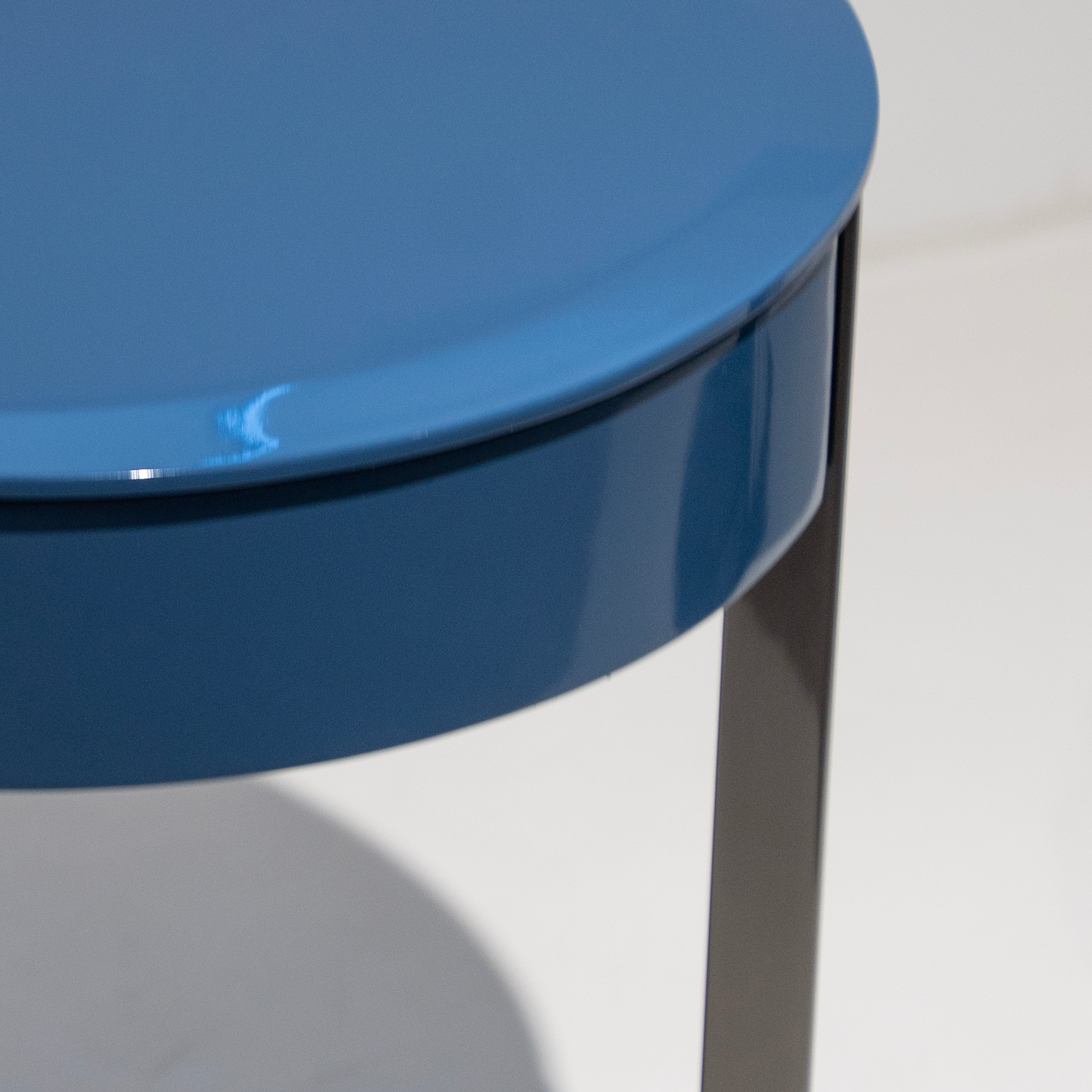 Azure Orbit Side Table