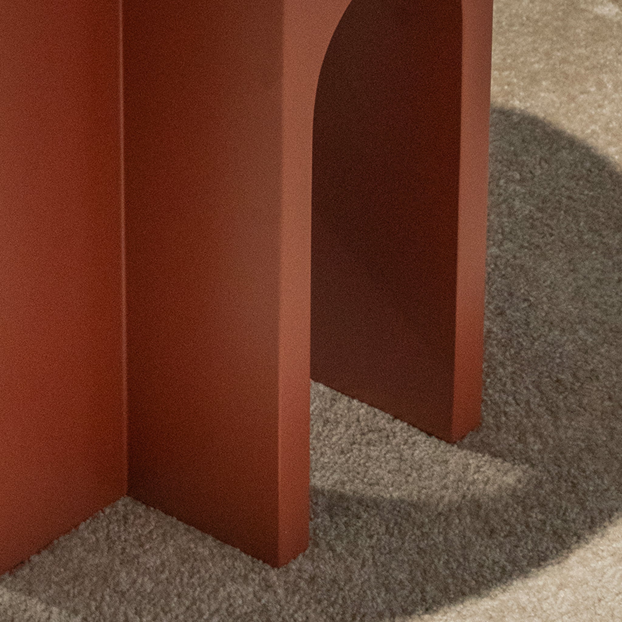 Terra Cotta Arch Side Table
