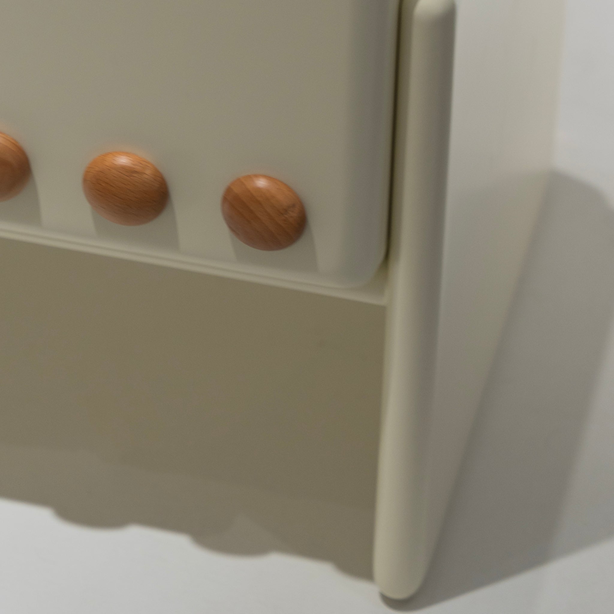 Pale Cube Accent Stool