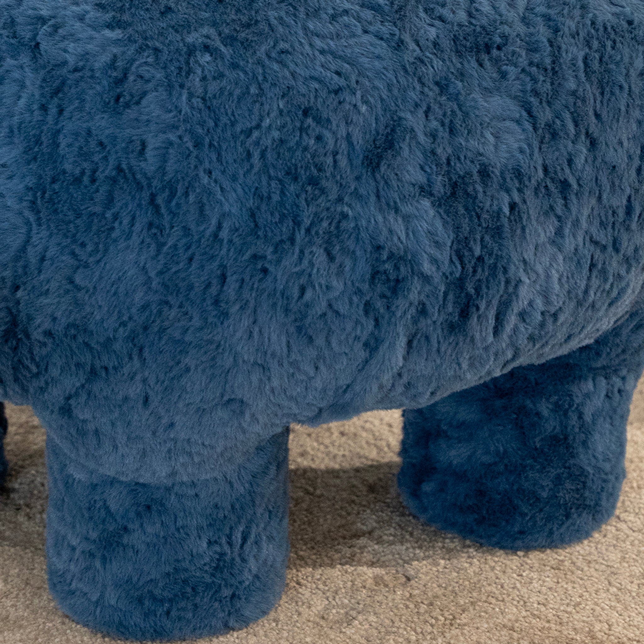 Azure Cloud Ottoman