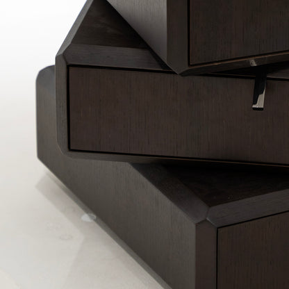 Stacked Noir Drawer Unit