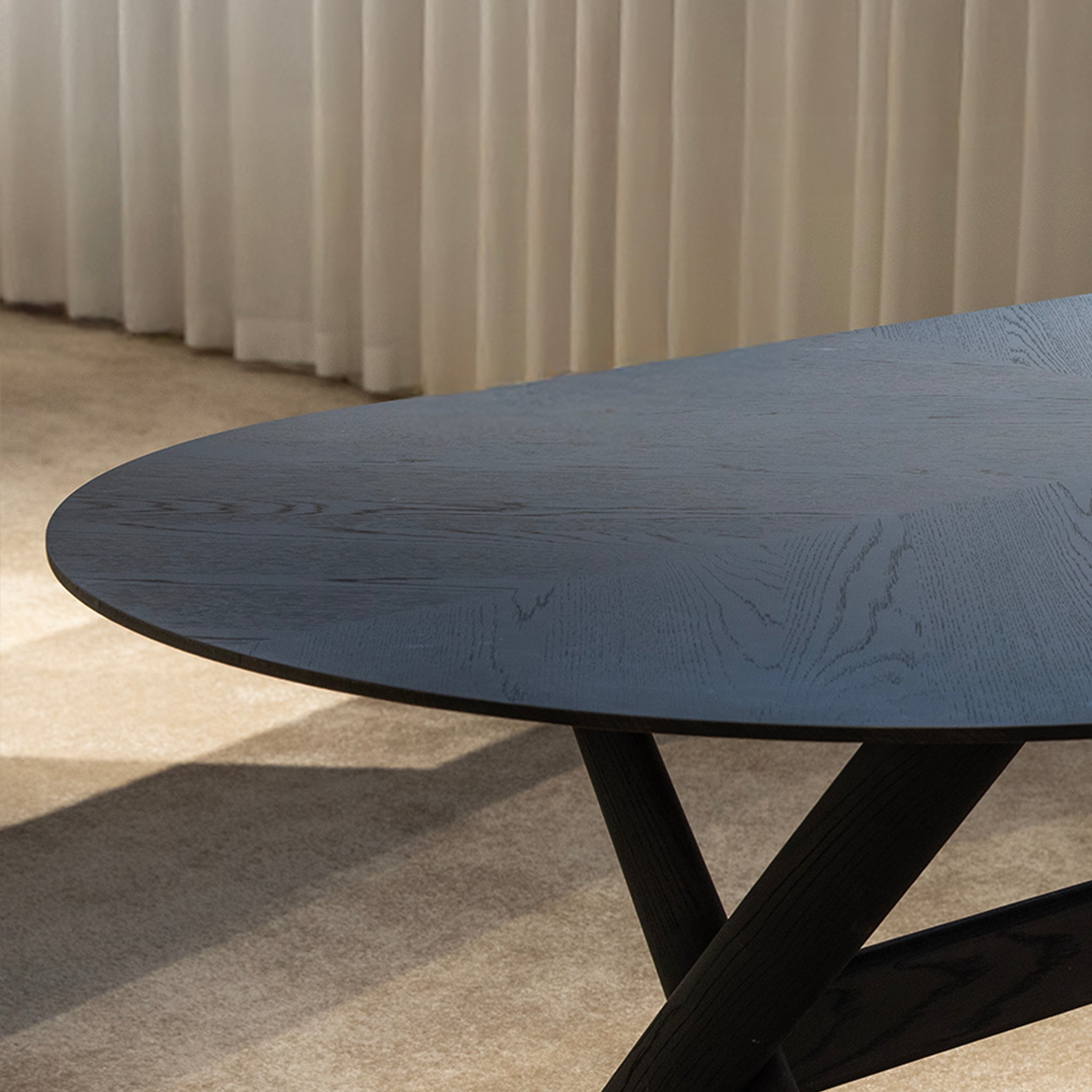Elliptical Dining Table