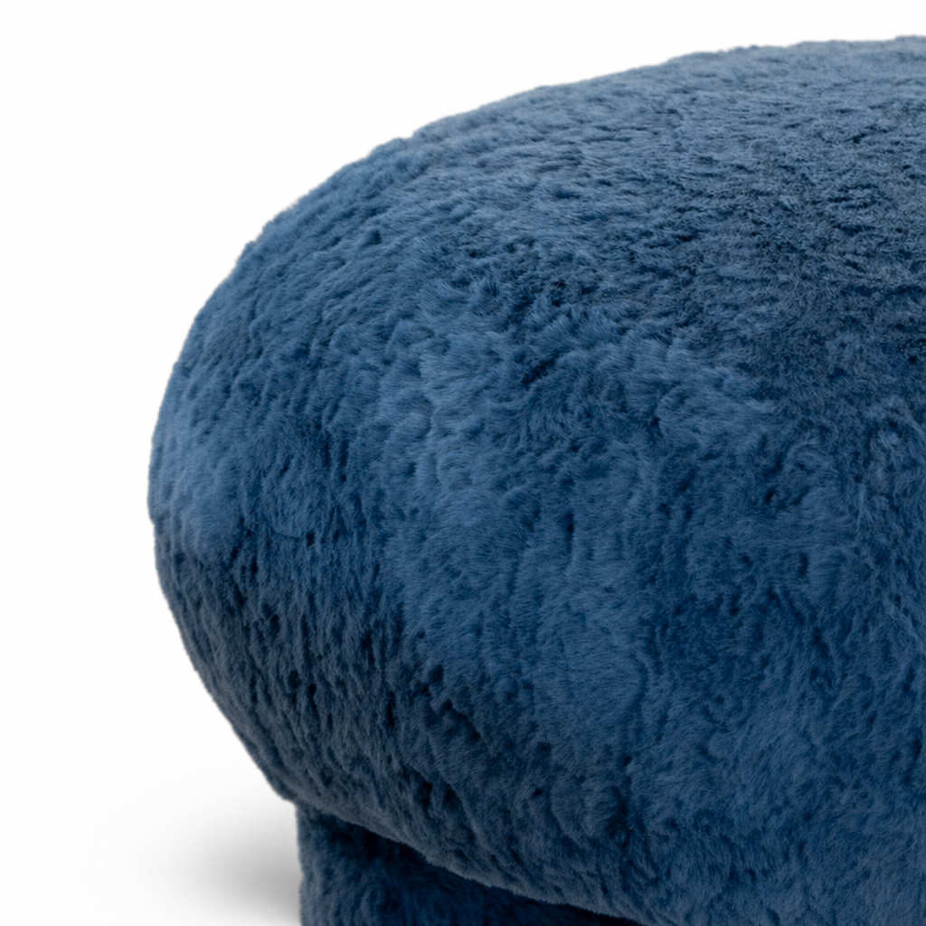 Azure Cloud Ottoman