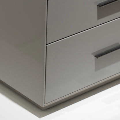 Minimalist Two-Drawer Nightstand