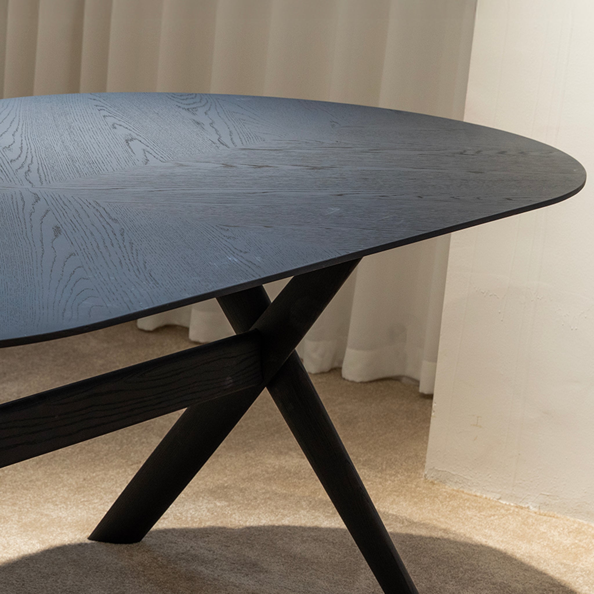 Elliptical Dining Table