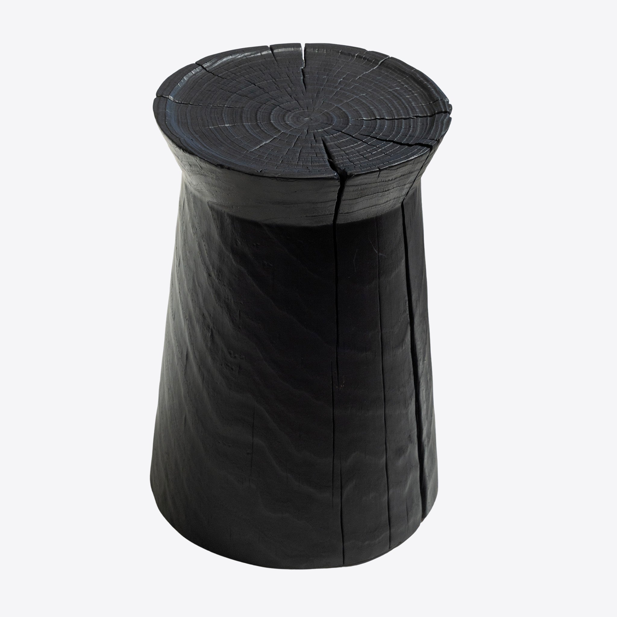 Charred Wood Stool