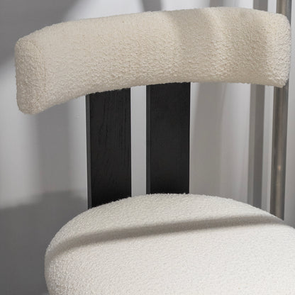 Soft Bouclé Dining Chair