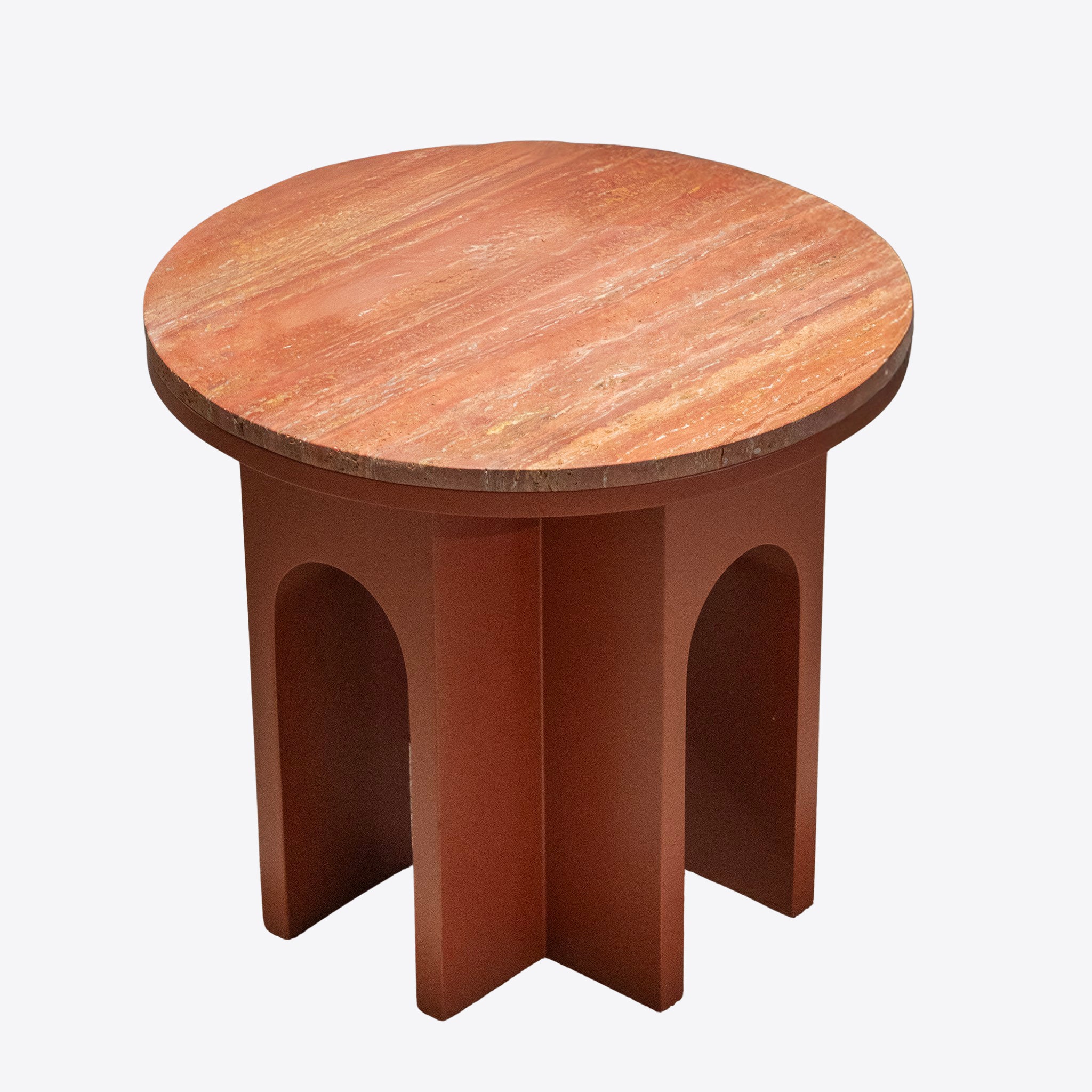 Terra Cotta Arch Side Table