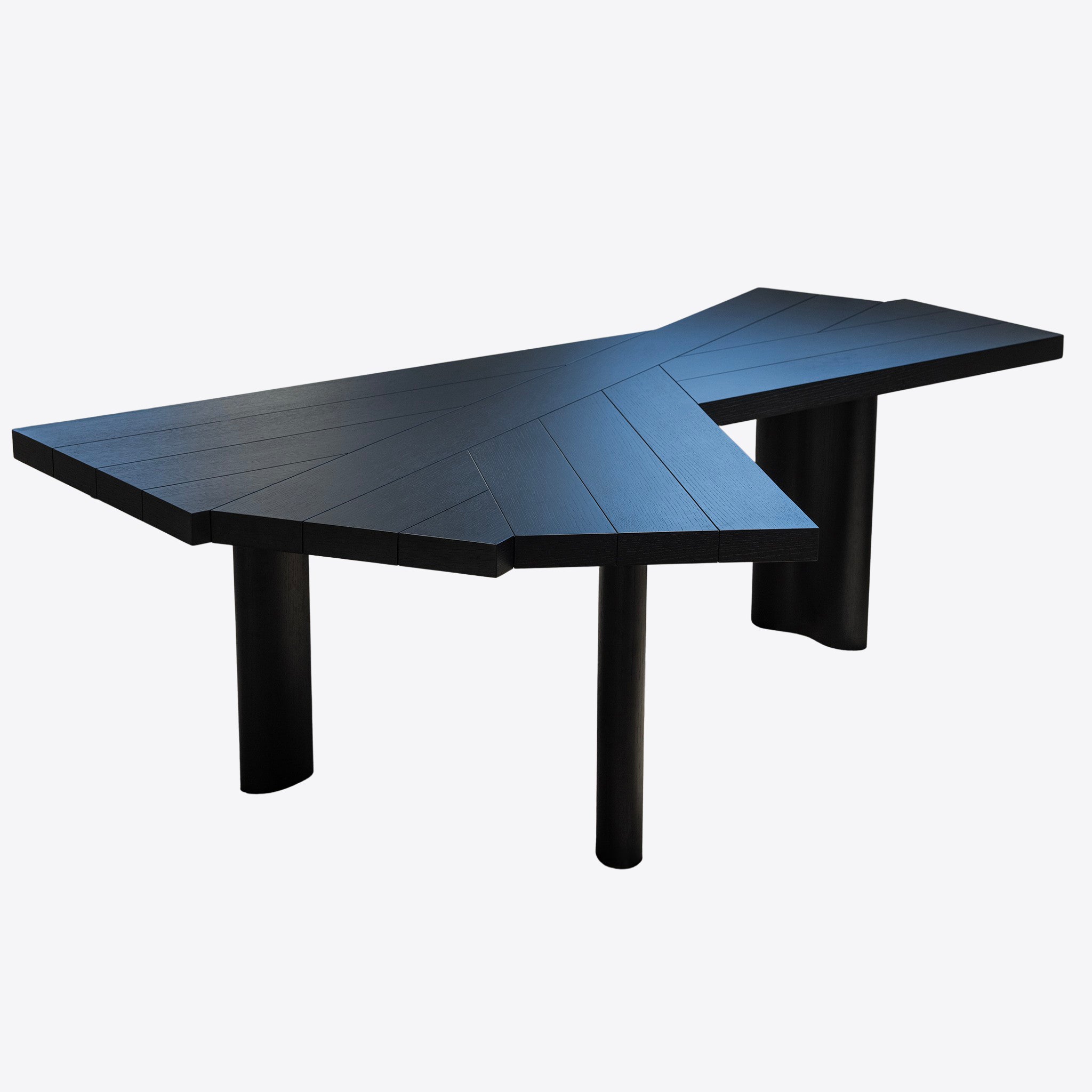 Angular Facet Dining Table