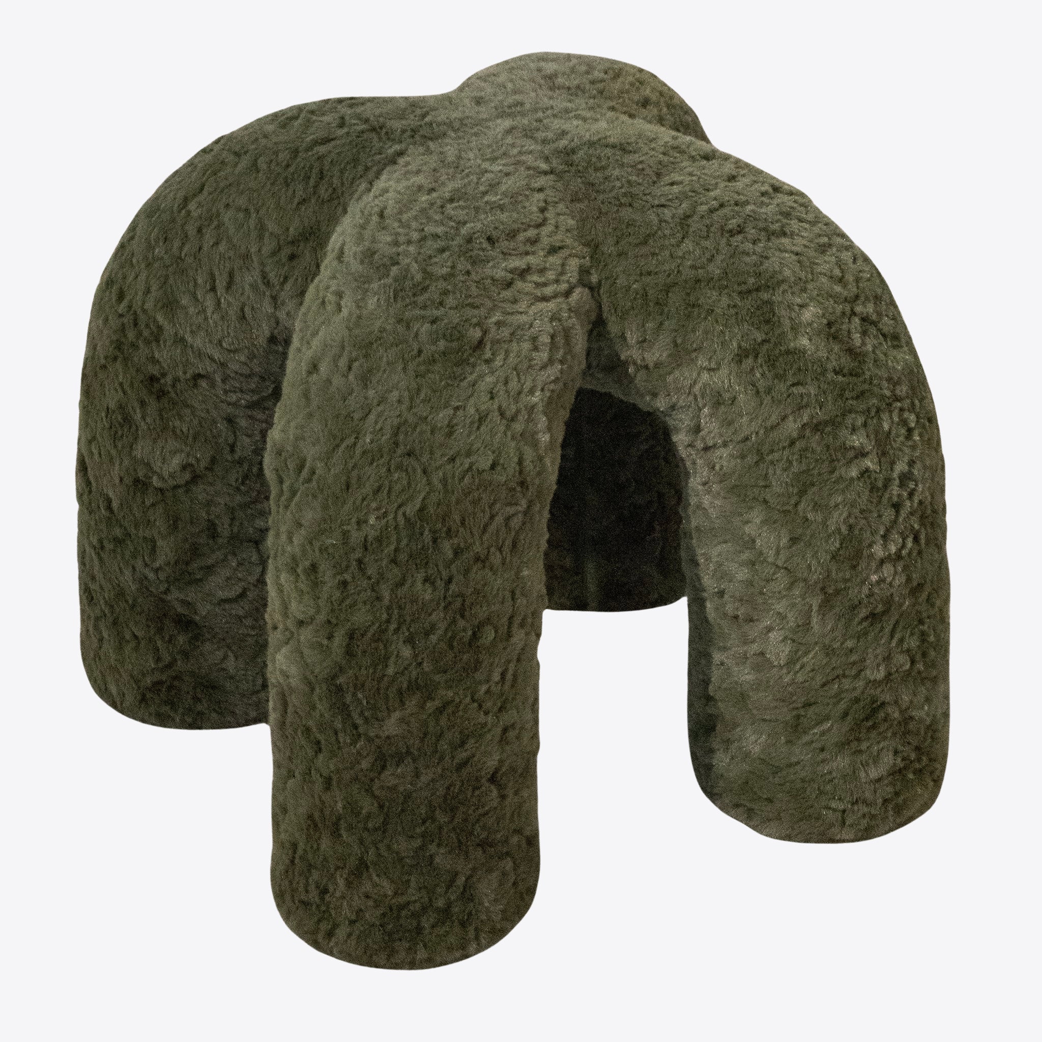 Moss Green Elemental Stool