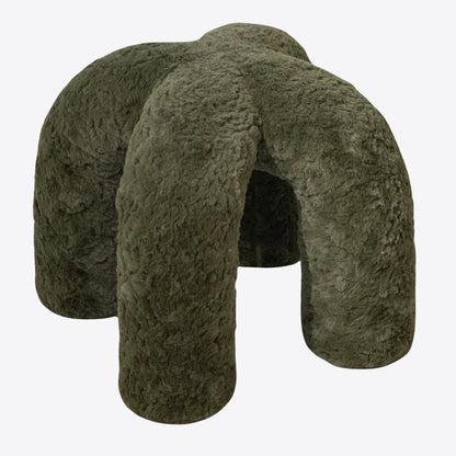 Moss Green Elemental Stool