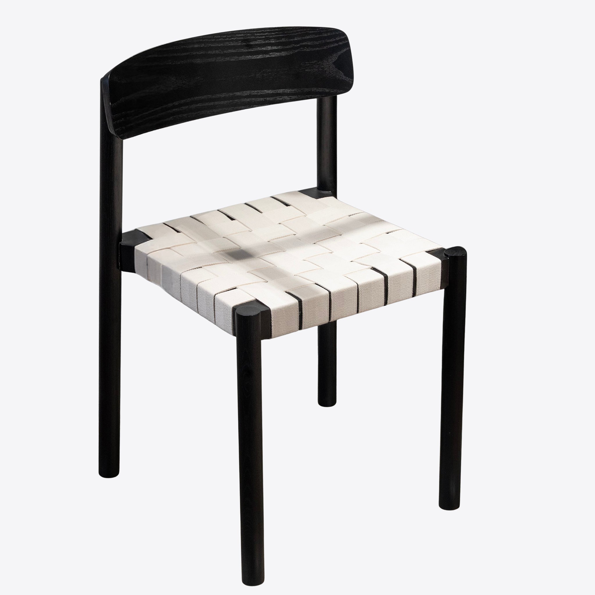 Woven Strap Dining Chair