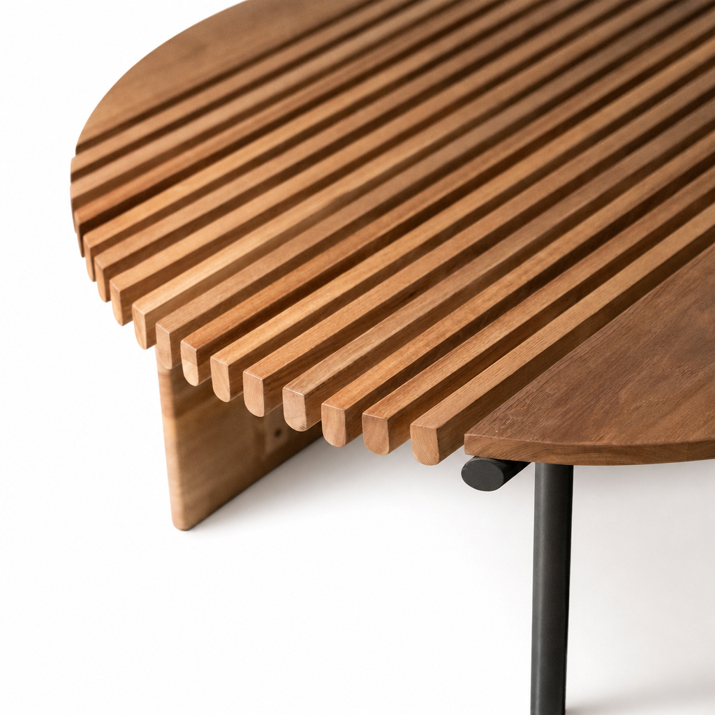 Rivulet Slatted Coffee Table