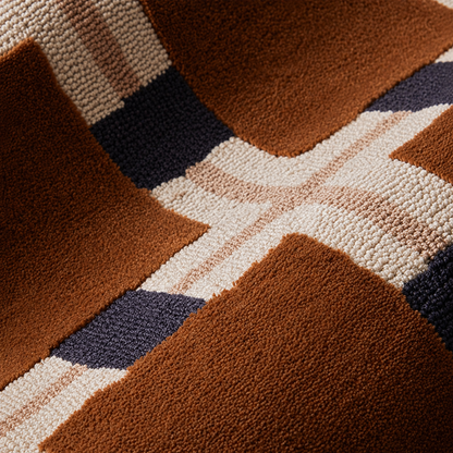 Geometric Grid Rug