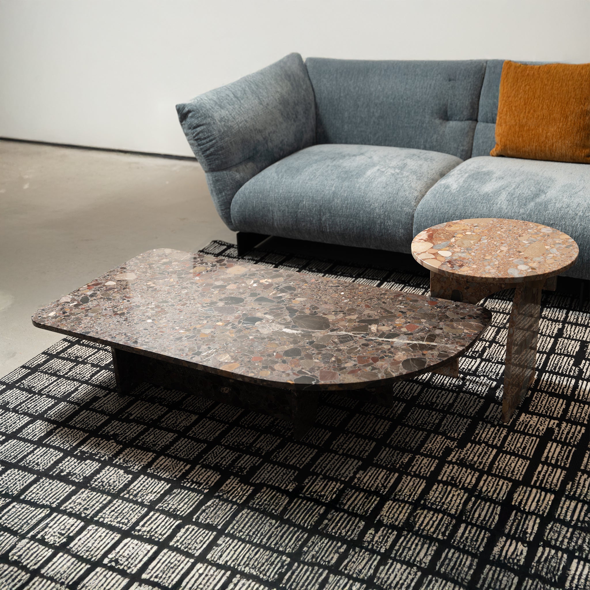 Terrazzo Coffee Table Set