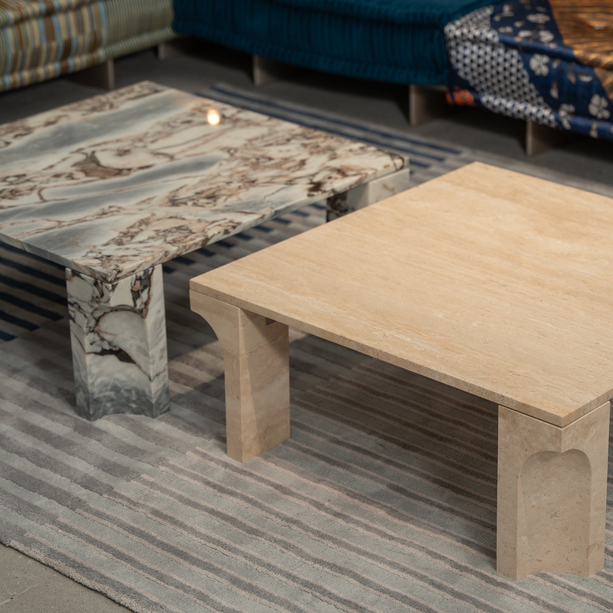 Duo Marble Coffee Table set