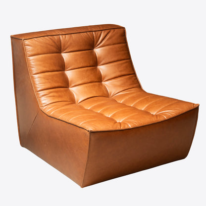 Cascade Leather Lounge Chair