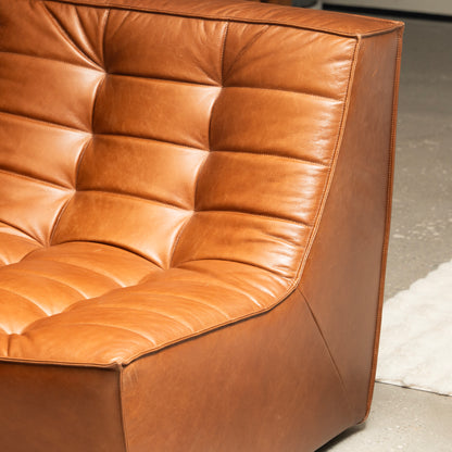 Cascade Leather Lounge Chair