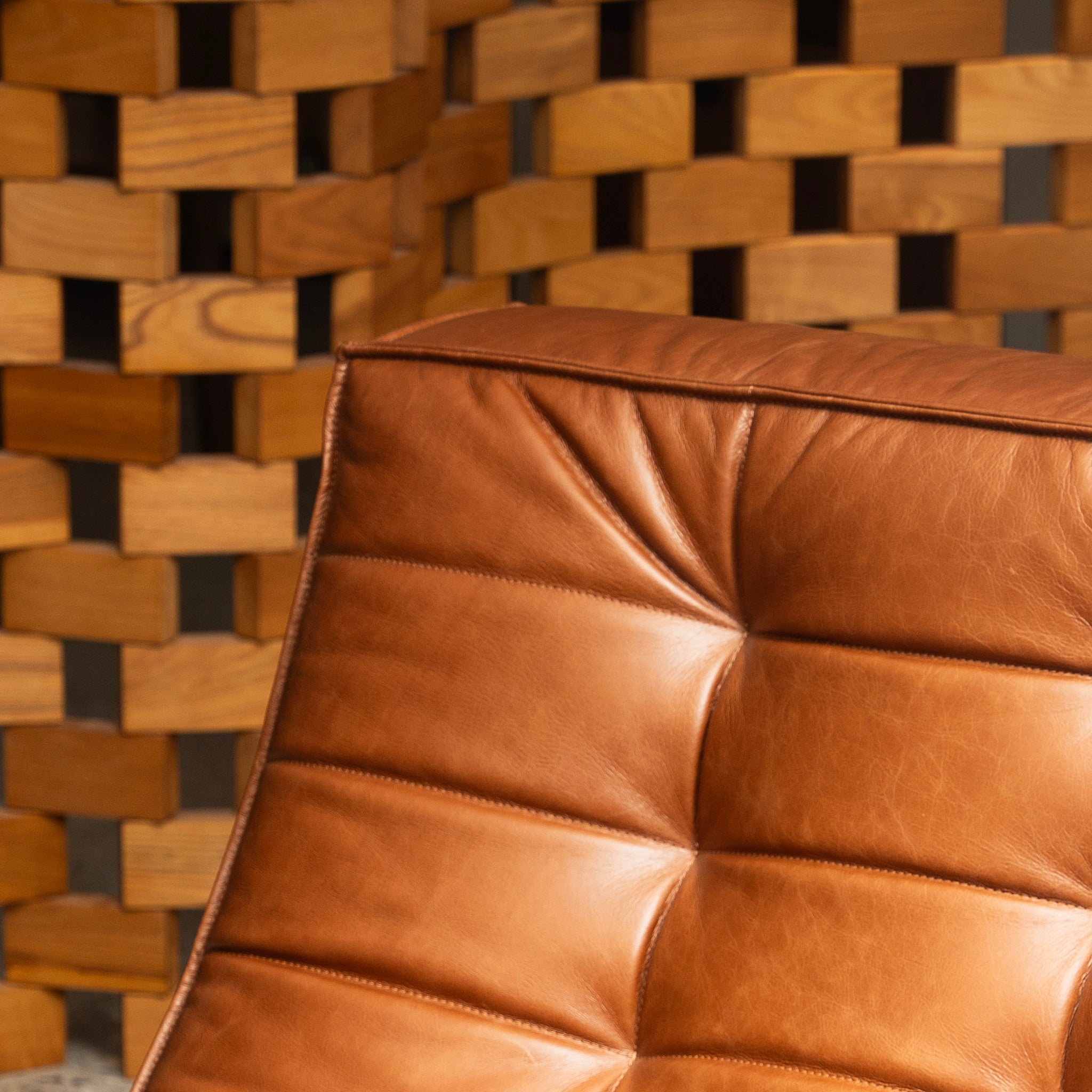 Cascade Leather Lounge Chair