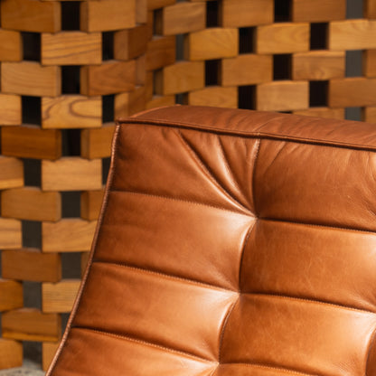 Cascade Leather Lounge Chair