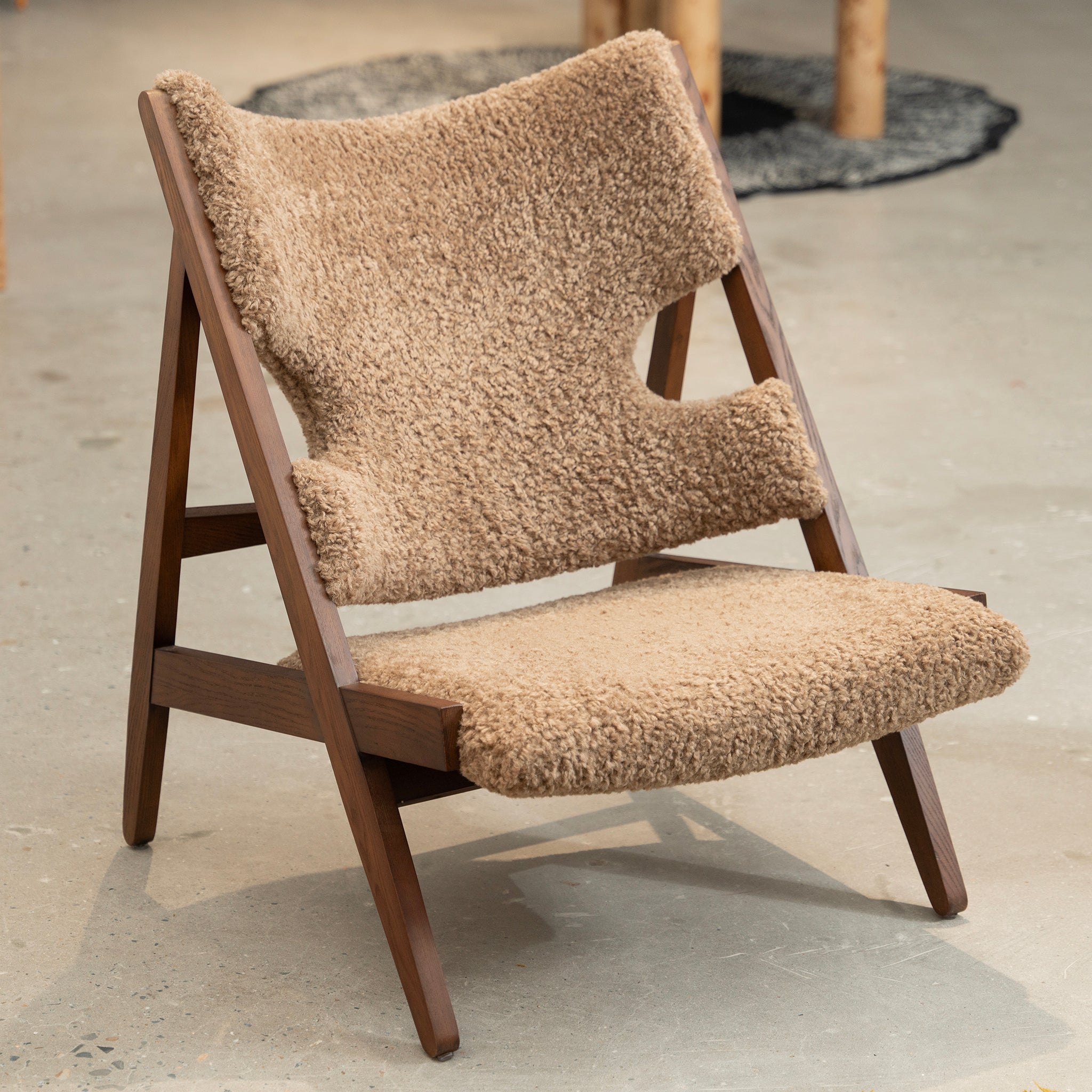 Aspen Bouclé Lounge Chair