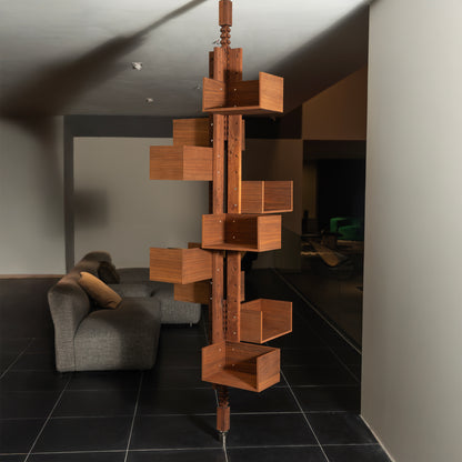 Adjustable Vertical Bookshelf