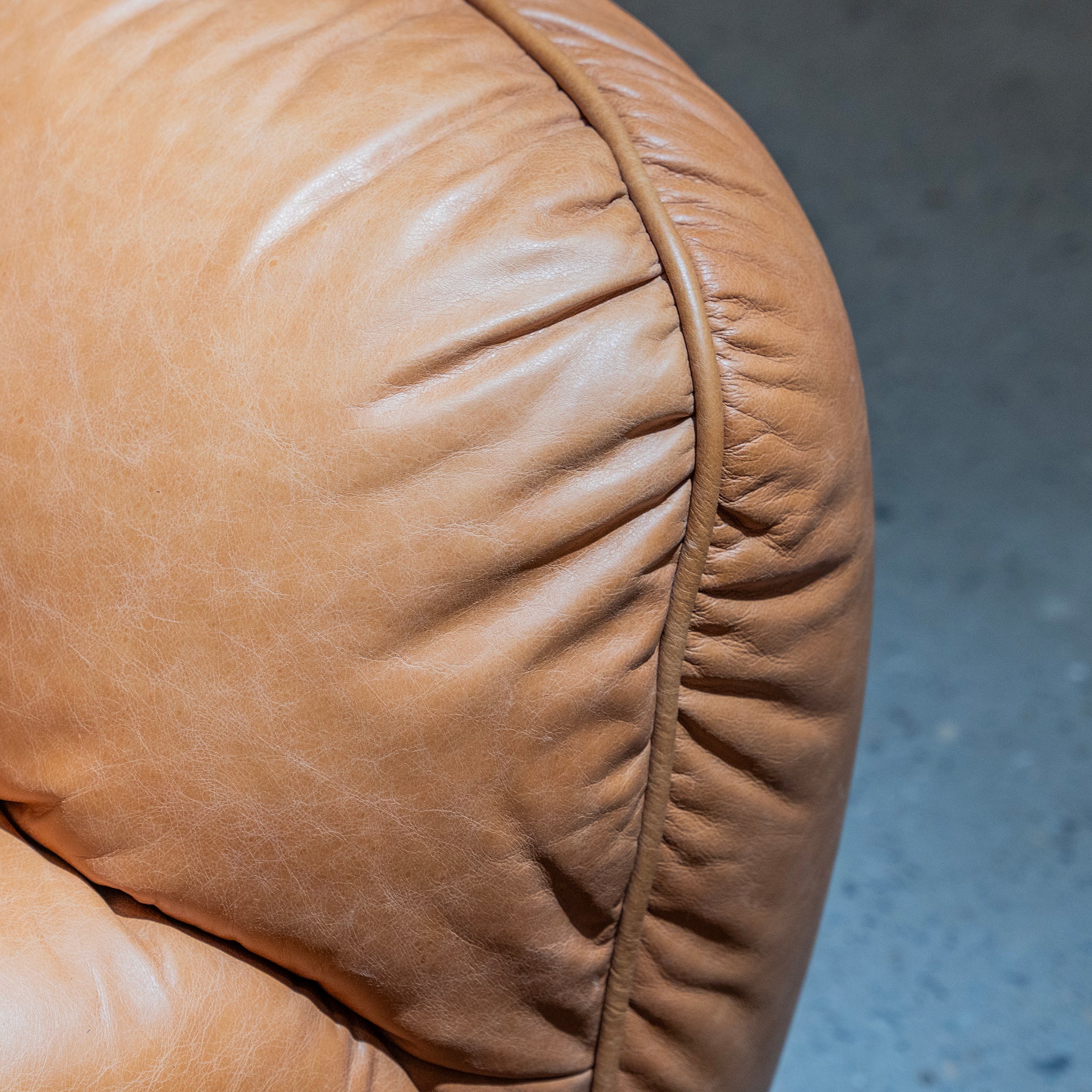 Plush Leather Sofa