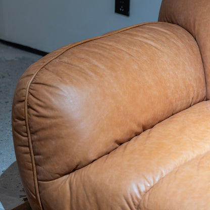 Plush Leather Sofa