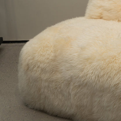 Alpina Plush Lounger - FURNIBLE.