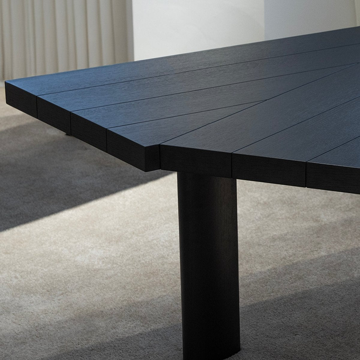 Angular Facet Dining Table - FURNIBLE.